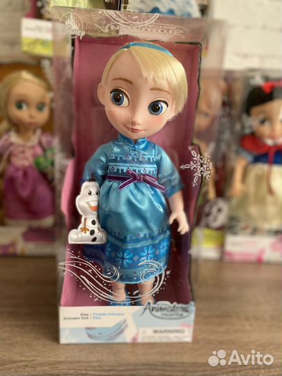 Куклы Дисней. Эльза, Райя, Минни-Маус, Аврора