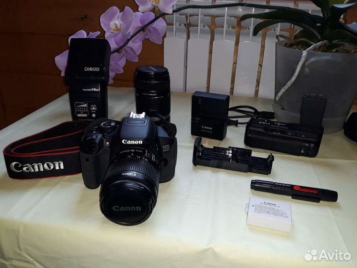 Зеркальная камера Canon EOS 650D