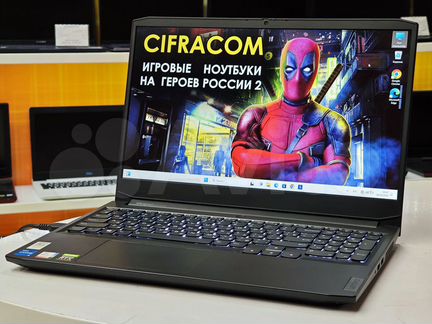 Игровой Lenovo 15.6''IPS Core i5 11th RTX3050