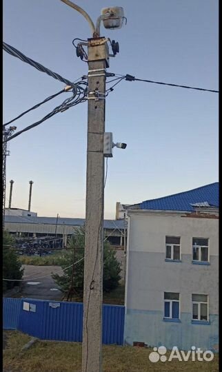 Установка камер видеонаблюдения