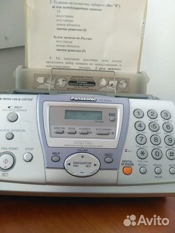 Телефон-факс Panasonic KX-FC243