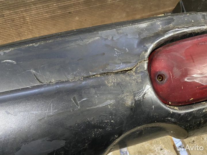 Бампер задний Санта Фе Классик (дорест)