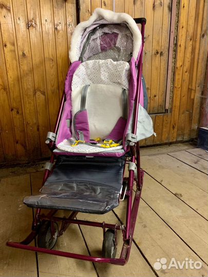 Коляска санки