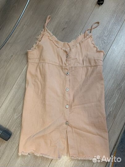 Сарафан джинсовый