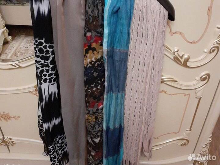 Шарфы платки палантины