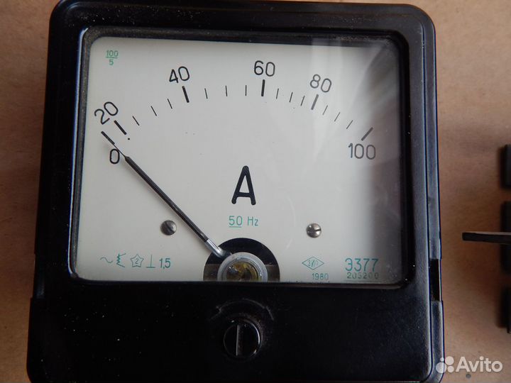 Амперметр с трансформатором тока