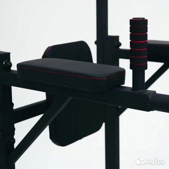 Турник брусья пресс 3в1 Напольный до 200 кг чёрный