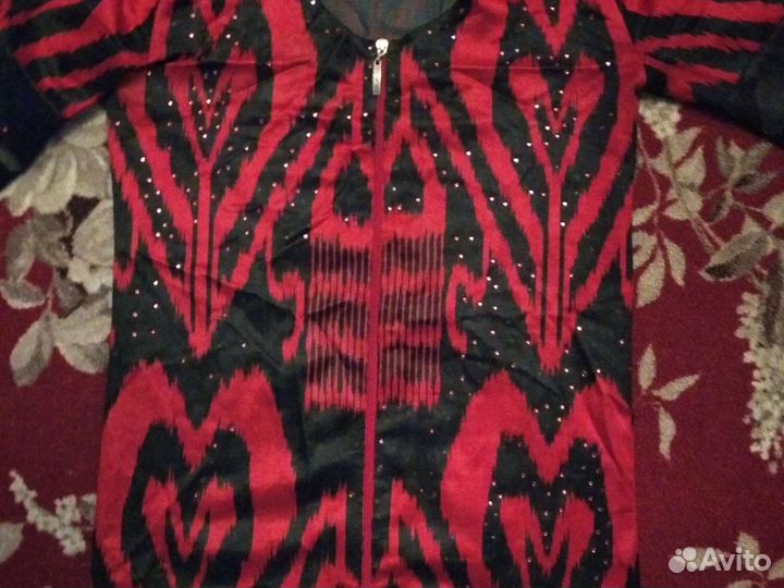 Шили в Таджикистане из материала атласа