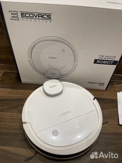 Робот пылесос с влажной уборкой deebot ozmo 900