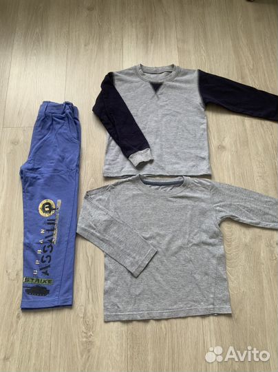 Одежда на мальчика от 110-116роста пакетом