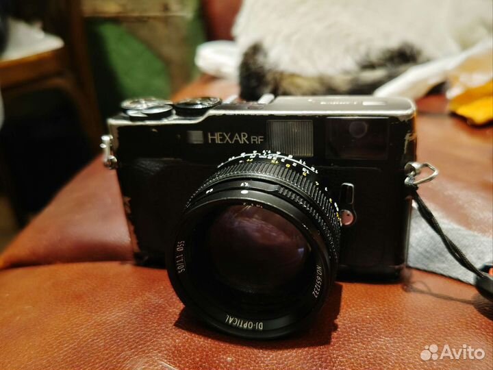 Дальномерка Konica hexar RF с 50mm f/1.1