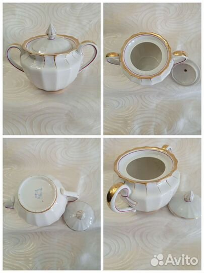 Фарфор из разных сервизов