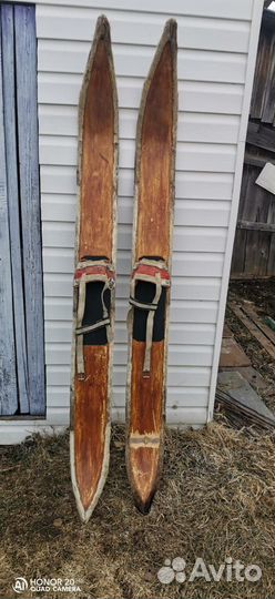 Лыжи охотничьи с камусом
