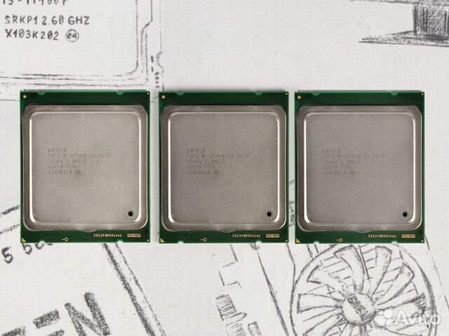 Процессоры Intel Xeon E5-2620