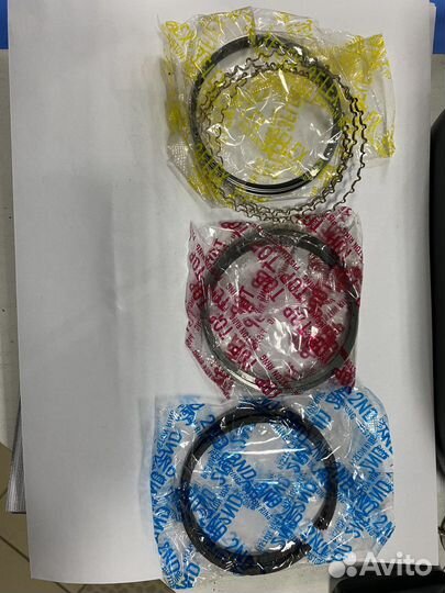 Комплект поршневых колец nexia, espero, lacetti