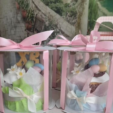 Кулич-краффин с маком, грецким орехом в наличии