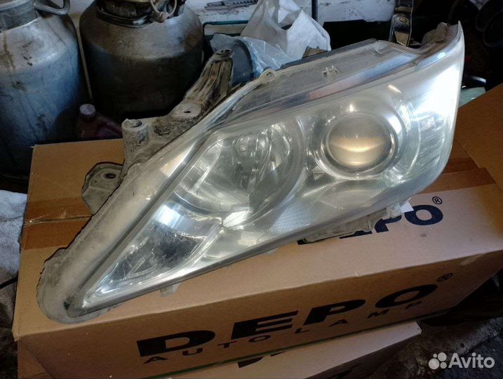 Фары на тойота камри