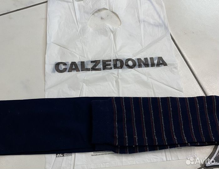 Гетры+колготки calzedonia 10-12л темно-синие