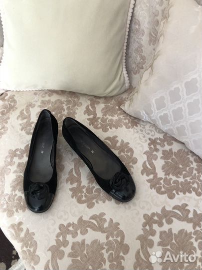 Туфли замшевые с кожей.Пальто удлиненное.Куртка