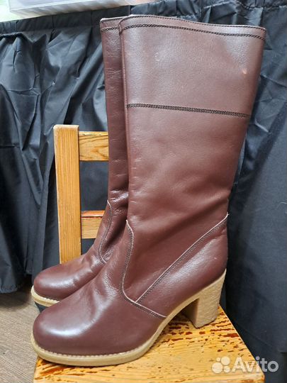 Зимние ретро сапоги Югославия 37 женские