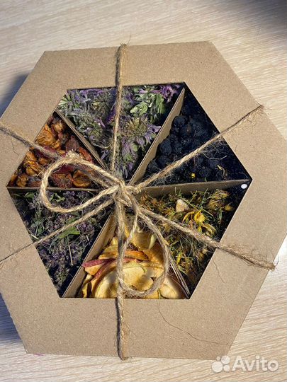 Набор для чая из 6 видов трав и ягод