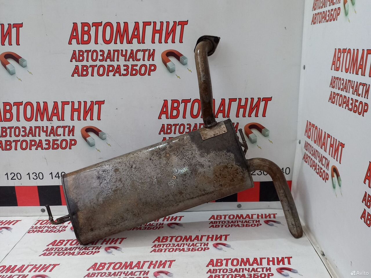 Глушитель задняя часть Киа Соул 3 19-23г