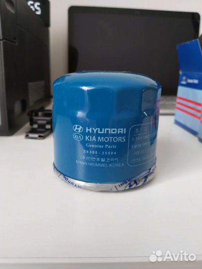 Обмен. Фильтр масляный hyundai solaris 1,6 л