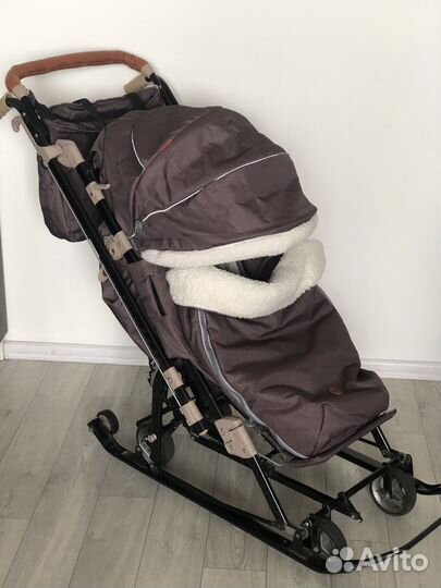 Санки-коляска Nika Ника (очень тёплые)