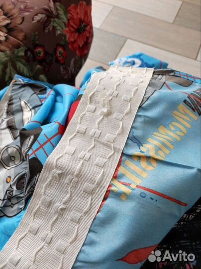 Шторы для мальчика, натуральный хлопок