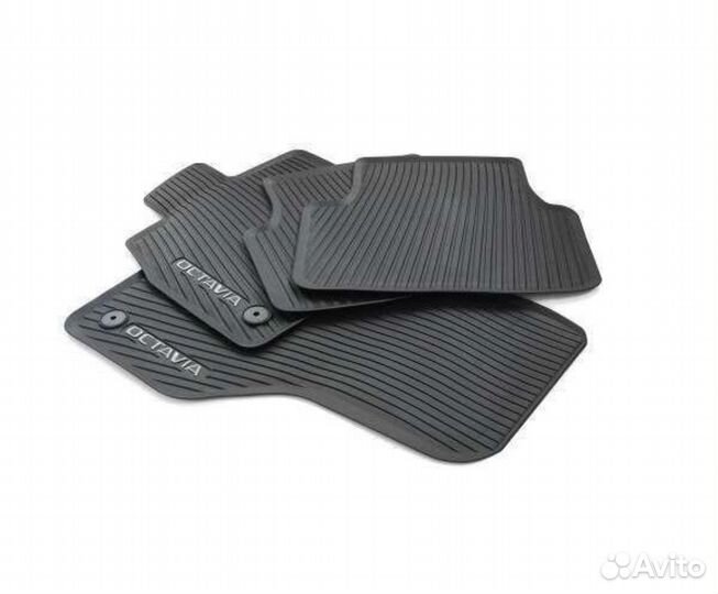 Коврики салона skoda Octavia A7-8