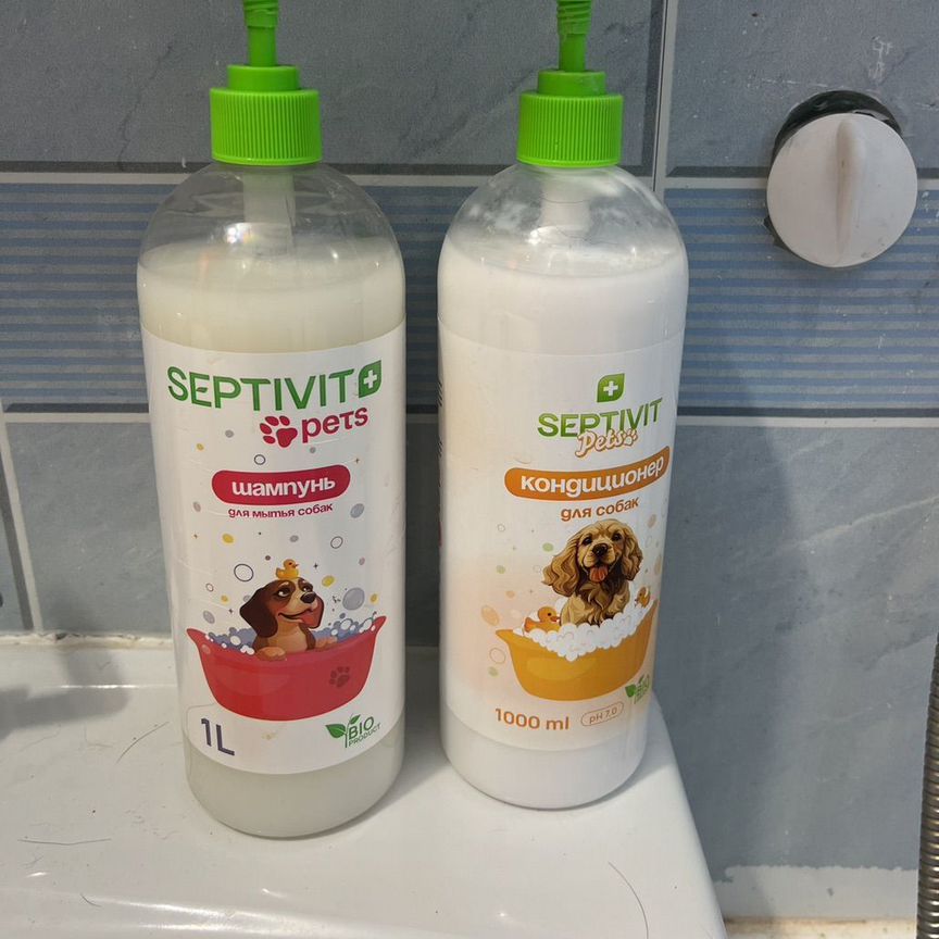 Spetivit pets шампунь и кондиционер для собак