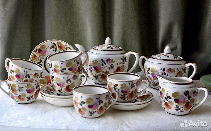 Сервиз чайный СССР Репка Вербилки