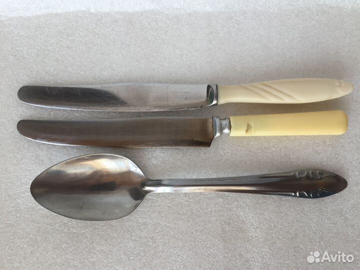 Вилки и ножи нержавейка СССР