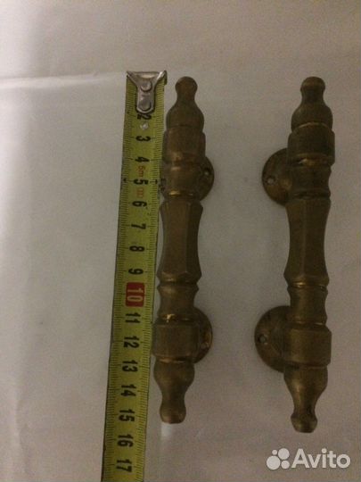 Латунные ручки