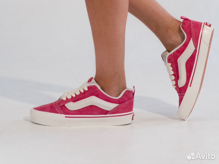 Женские кеды Vans Knu Skool Pink