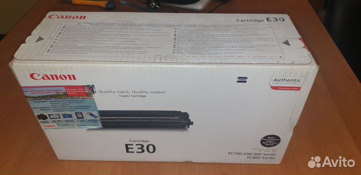 Картридж Canon E30 новый оригинальный