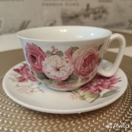 Чайная пара фарфор