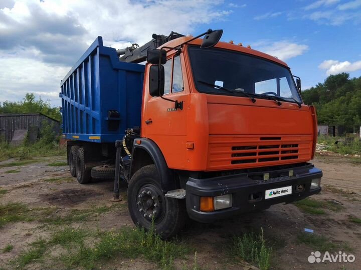 КАМАЗ 65115 с КМУ, 2012