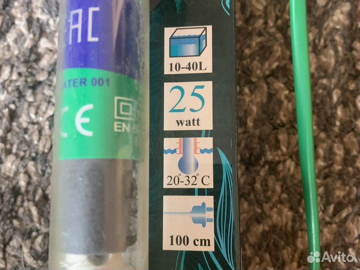 Обогреватель воды для аквариума Barbus