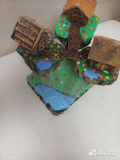 Поделка из воздушного пластилина