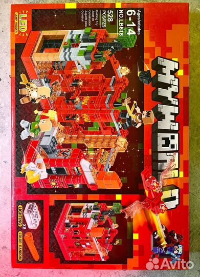 Конструктор lego minecraft