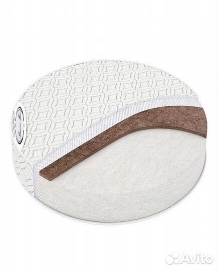 2шт Матрас круглый и матрас для пеленального стола