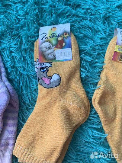 Носки теплые новые разные размеры