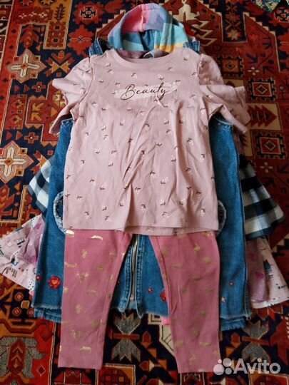 Большое пакет детские вещи