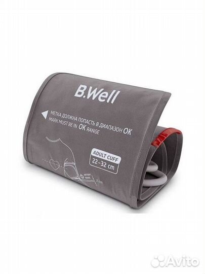 Манжета для тонометра р.M (22-32 см) B.Well Новая