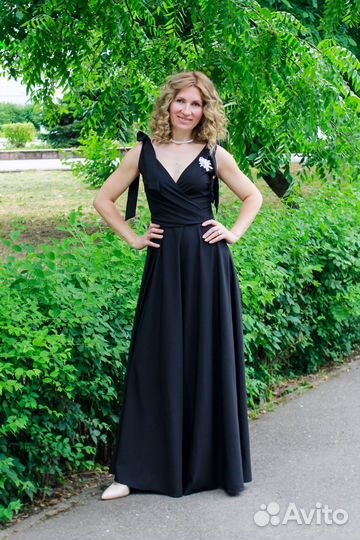 Вечернее платье в пол 40 - 42