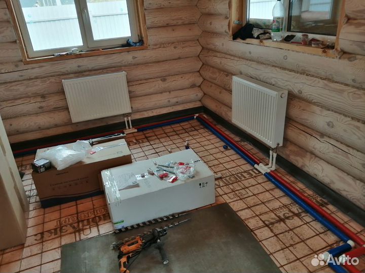 Отопление Теплые полы