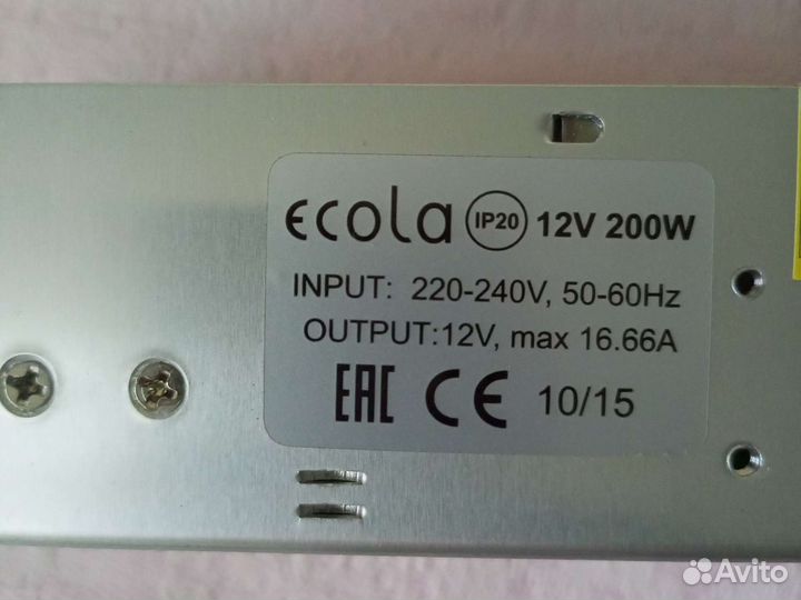 Блок питания 12v