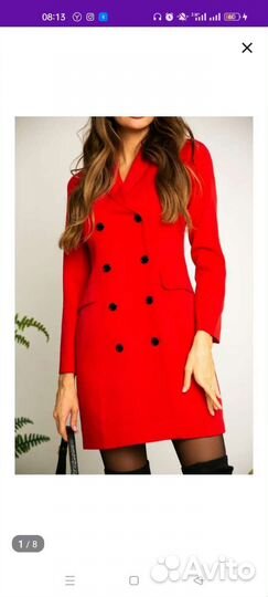 Платье пиджак