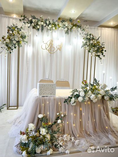 Декор на свадьбу в аренду